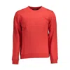 Napapijri Pink Cotton Sweater In Red