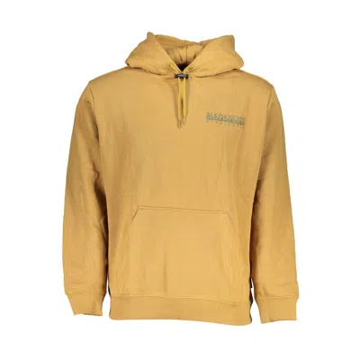 Napapijri Cotton Men's Sweater In Gold