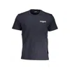 Napapijri Blue Cotton T-shirt In Blue