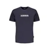 Napapijri Blue Cotton T-shirt