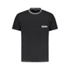 Napapijri Blue Cotton T-shirt In Blue