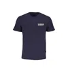 Napapijri Blue Cotton T-shirt In Blue