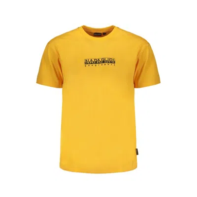 Napapijri Orange Cotton T-shirt