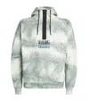 Napapijri Hooded Sweatshirt With Side Zip Pockets In Black