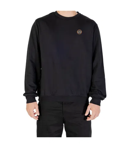 Napapijri Crew Neck Sweatshirt In Black