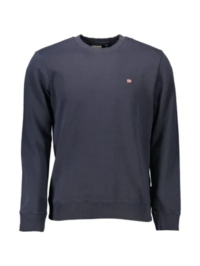 Napapijri Crew-neck Sweater In Blue