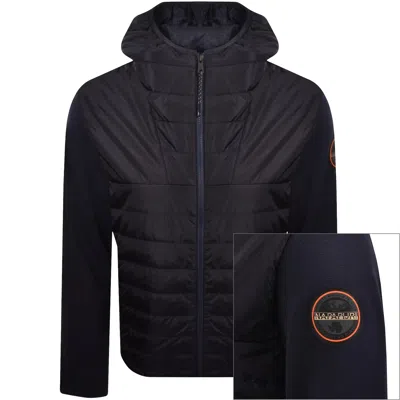 Napapijri D Tosa Jacket Blu Marine In Black