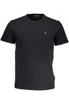 Napapijri Napa Salis Short Sleeve T-shirt Mens In Black