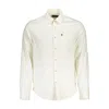 Napapijri Elegant White Cotton Long-sleeved Shirt In White