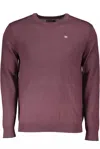 Napapijri Red Wool Sweater In Purple