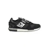 Napapijri Black Polyester Sneaker In Black