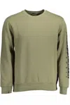 Napapijri Green Cotton Men Sweater In Green