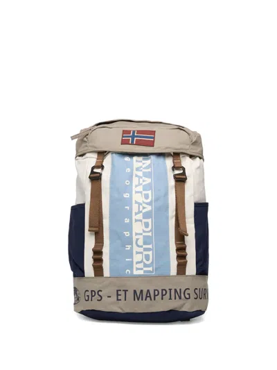 Napapijri Equator Colourblock Backpack In Multi