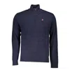 Napapijri Blue Fabric Sweater In Blue