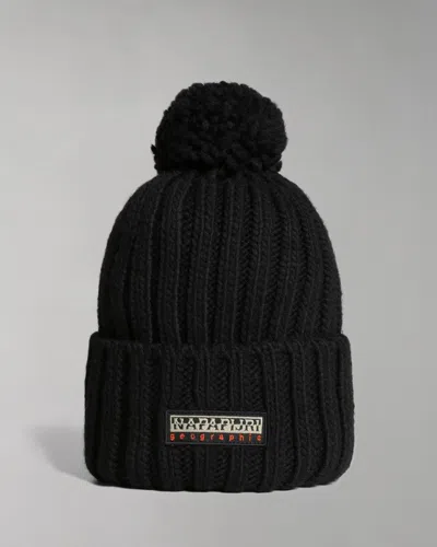 Napapijri Fea 2 Bobble Hat In Black 041