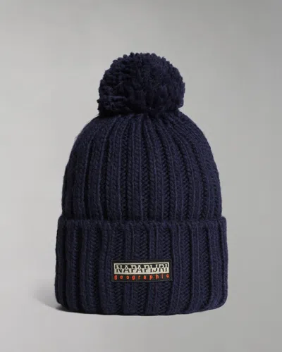 Napapijri Fea 2 Bobble Hat In Brown