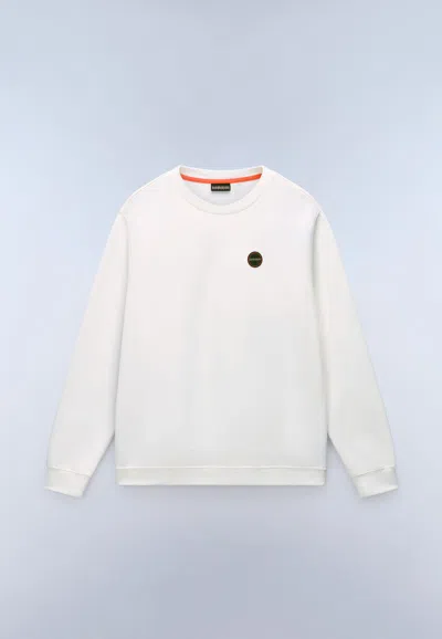 Napapijri Female  B-badge Np0a8946 2061 White Heron