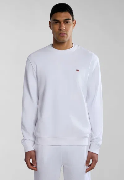 Napapijri Female  Balis Crew Sum 2 Np0a4h89 002 Bright White