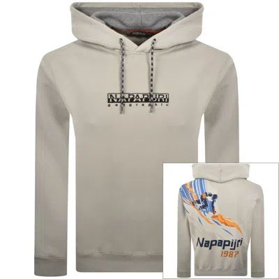Napapijri Fiemme Hoodie Will Grey In Neutral