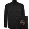 Napapijri G Bosson Long Sleeve Shirt Black In Black