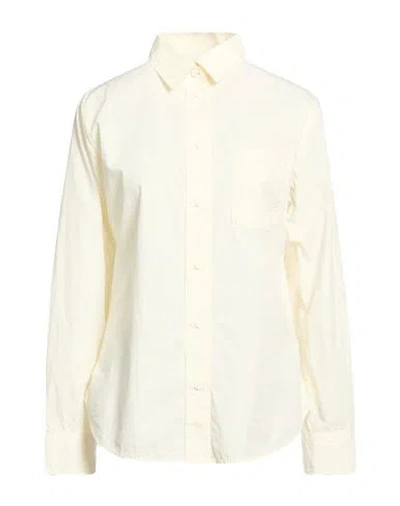 Napapijri G-marcora W Woman Shirt Pastel Yellow Size Xs Cotton