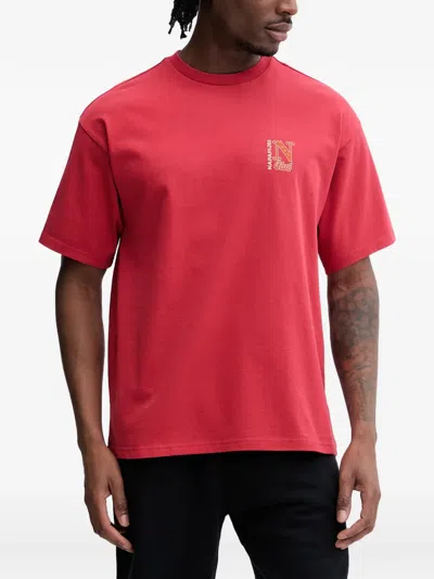 Napapijri Graphic T-shirt In Pink