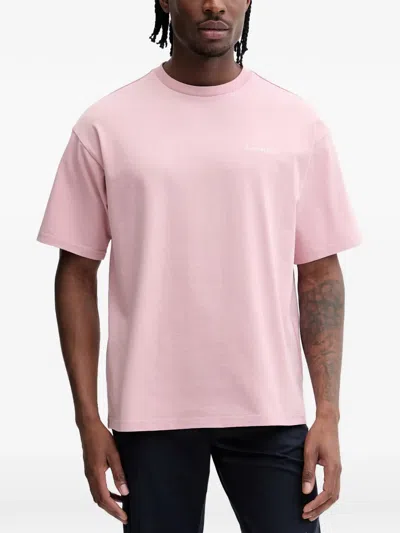 Napapijri Graphic-print T-shirt In Pink