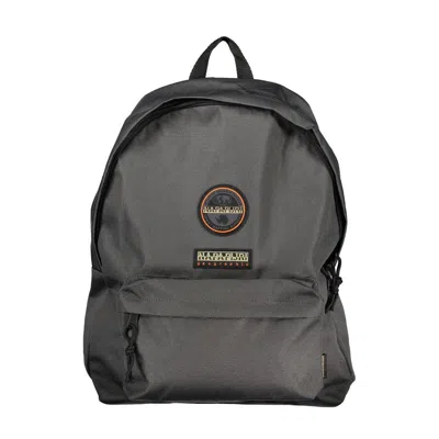 Napapijri Gray Cotton Backpack