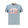 Napapijri Brown Cotton Men T-shirt