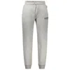 Napapijri Gray Cotton Pant In Gray