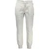 Napapijri Gray Cotton Pant In White