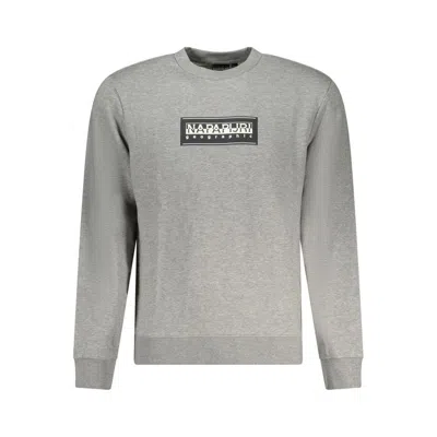 NAPAPIJRI GRAY COTTON SWEATER