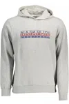 Napapijri Gray Cotton Men Sweater
