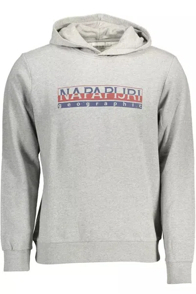 Napapijri Gray Cotton Sweater