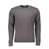 Napapijri Gray Cotton Men Sweater