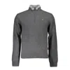 Napapijri Gray Fabric Sweater In Gray