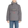 Napapijri Gray Polyamide Jackets & Coat In Gray