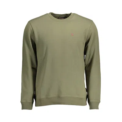 Napapijri Green Cotton Sweater