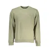 Napapijri Green Cotton Sweater In Green