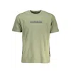 Napapijri Green Cotton T-shirt In Green