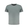 Napapijri Green Cotton T-shirt In Gray