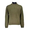Napapijri Green Fabric Sweater In Green