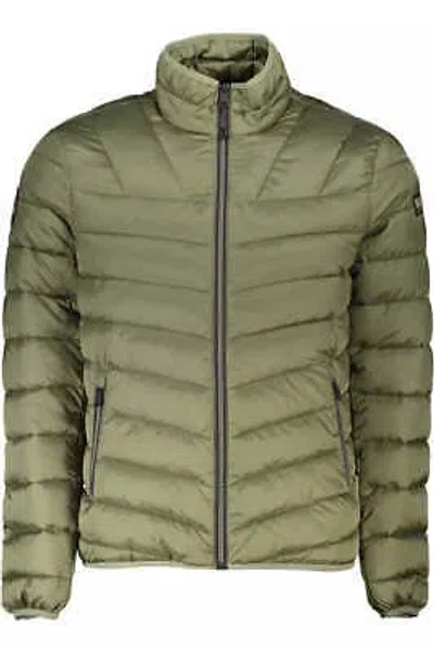 Pre-owned Napapijri Green Polyamide Men Jacket