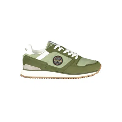 Napapijri Cosmos Logo-patch Panelled Sneakers In Multi