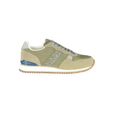 Napapijri Green Polyester Athletic Sneakers In Multi
