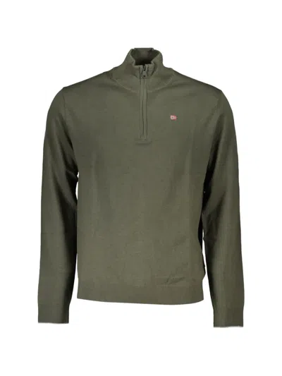 Napapijri Half-zip Sweater In Green