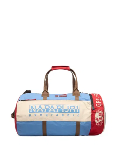 Napapijri H-equator Duffel Bag In Blue