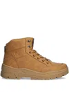 Napapijri Herb Hiking-inspired Lace-up Boots In Brown