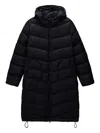 Napapijri Hooded Puffer Coat In Black
