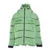 Napapijri Long Sleeve Cotton Coat In Green